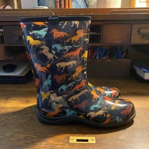 Horse Spirit Sloggers Rain Boots